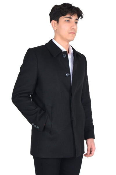 Classic men's cashmere coat - 21