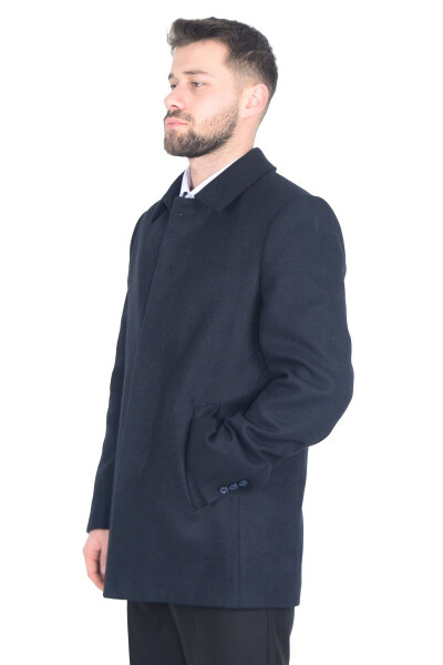 Classic men's cashmere coat - 4