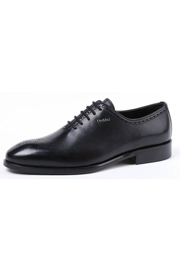 Classic Men's Leather Lace-Up Shoes with Medical Orthopaedic Insole, Most Preferred Model - 2