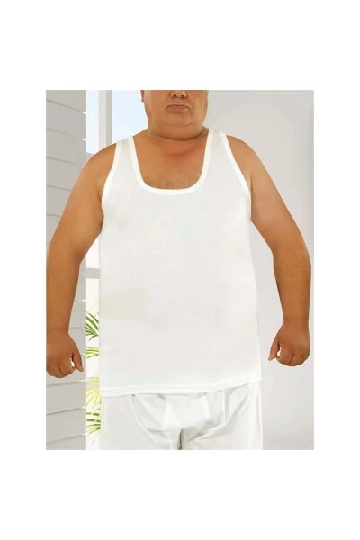 Classic Men's Tank Top White Size 7 Extra Large - TUTKU