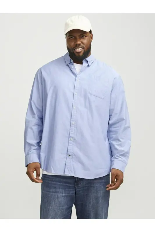 Classic Oxford Shirt - Large Size - 3