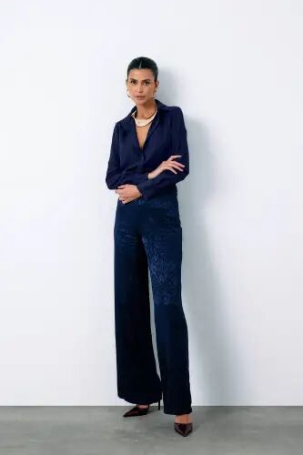 Classic Plain Shirt - NAVY-NAVY - 3