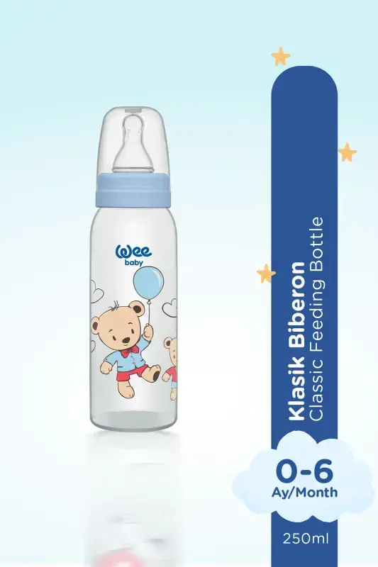 Classic Pp Baby Bottle 250 ml - Blue - 2