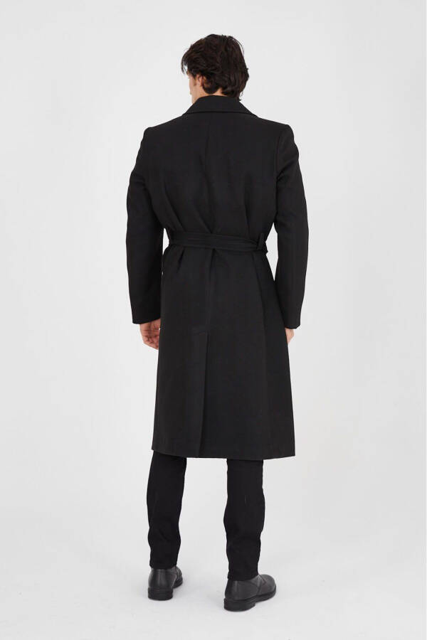 Classic Regular Classic Cut High Quality Overcoat Black Regular Limited Edition - 4