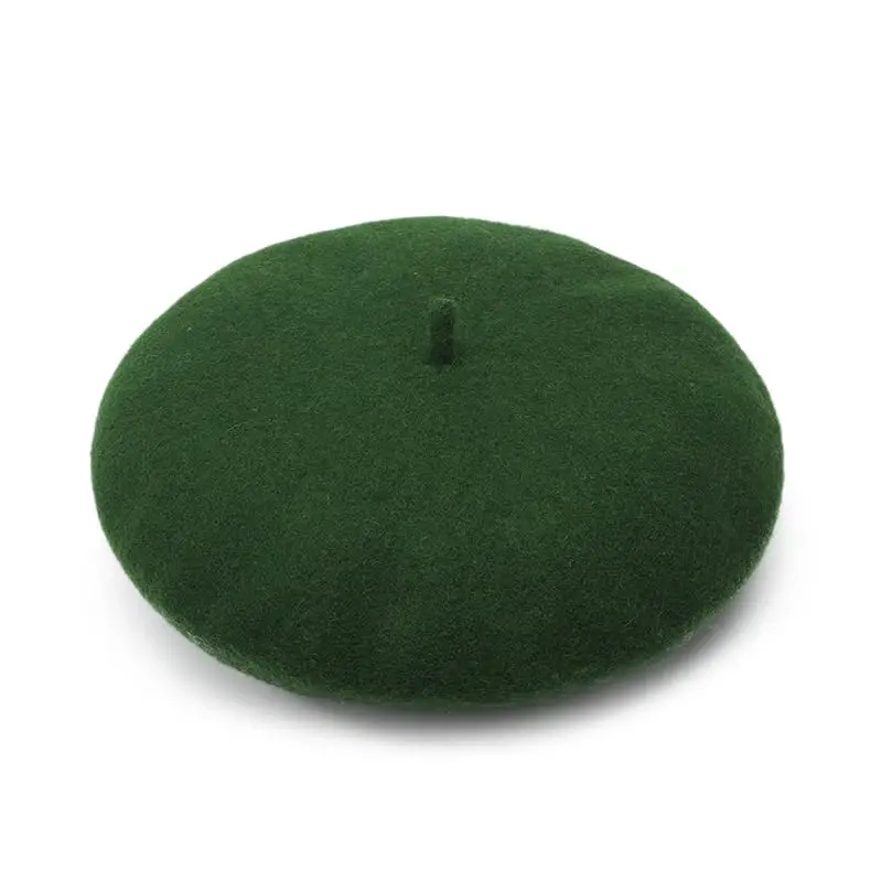 Classic Wool Berets for Women,Stylish French Beret Hats for Women Girls Lady Painters Hat - 6