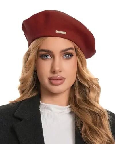 Classic Wool Berets for Women,Stylish French Beret Hats for Women Girls Lady Painters Hat - CLASSIC