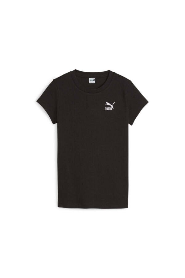 CLASSICS Ribbed Slim Tee - 1