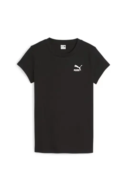 CLASSICS Ribbed Slim Tee - PUMA
