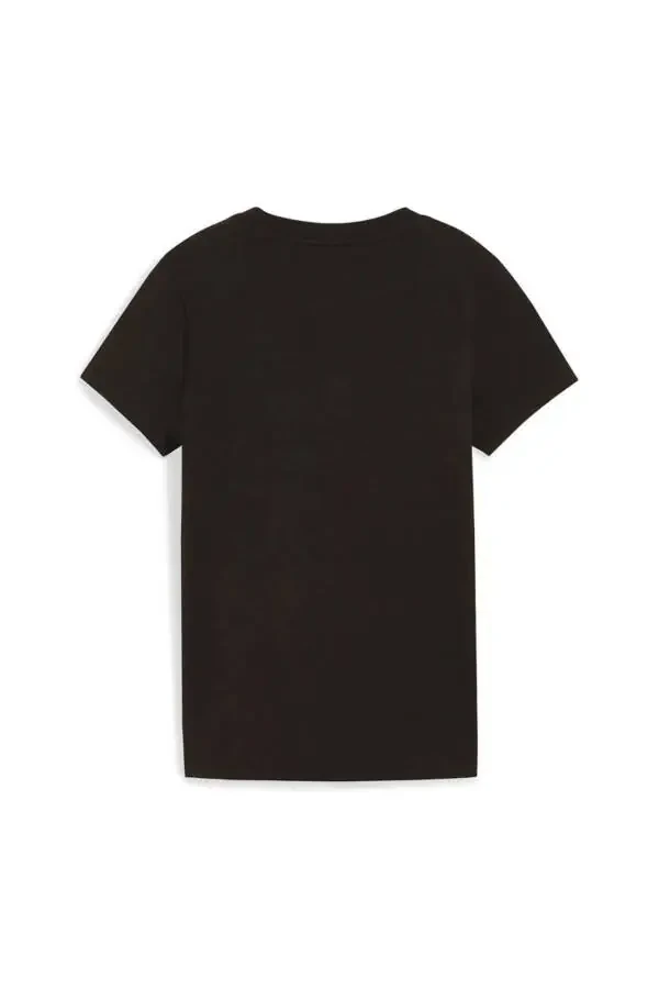 Classics Shiny Logo Women's Black Casual Style T-Shirt 62559701 - 2