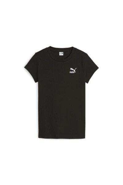 CLASSICS Yivli Yupqa Futbolka - PUMA