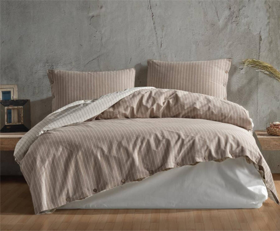 Clasy Boutique Native Series Double Bed Duvet Set Norma v1 Coffee - 6