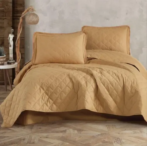 Clasy Double Bedspread Tafana V4 Ginger - 1