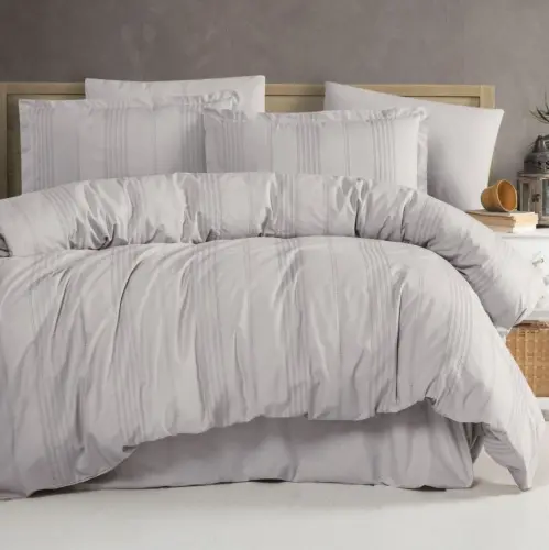 Clasy Double Duvet Cover Set Arakis V6 A.Grey - 1