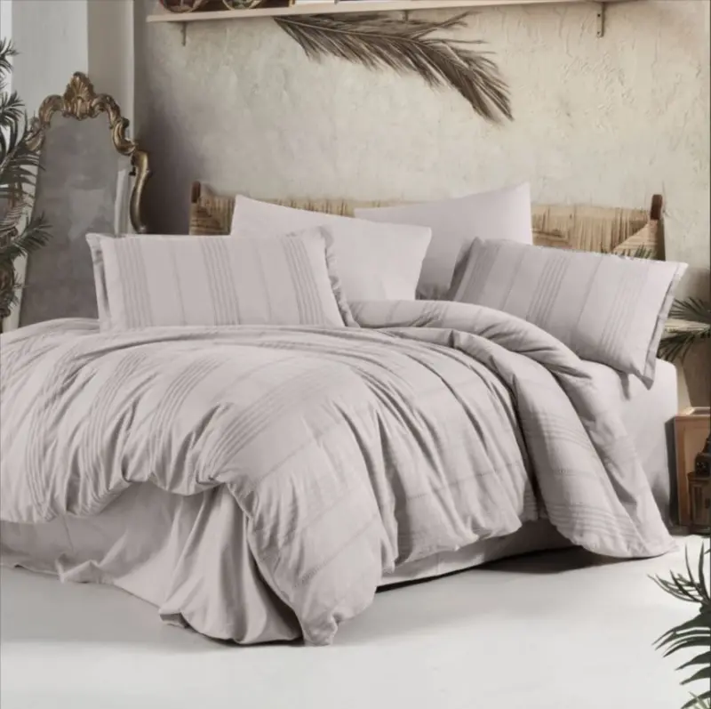 Clasy Double Duvet Cover Set Arakis V6 A.Grey - 2