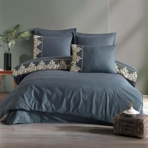 Clasy Double Size Boutique Sleep Set Osela V4 Indigo Gray - 1