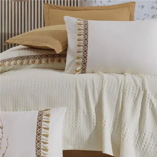 Clasy Pike Комплект Двуспальный Bohemline V5 Экрю - 3