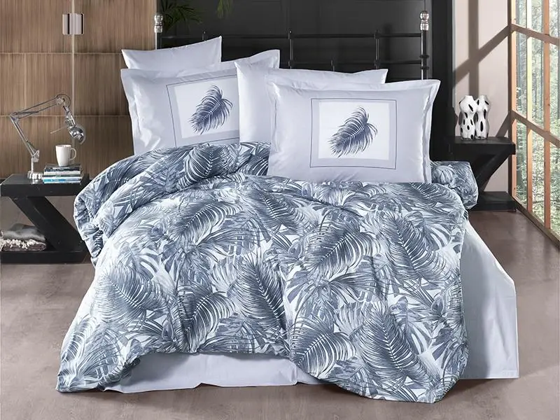 Clasy Ranforce Duvet Cover Set Single Size Puma v1 - NEVRESIMDUNYASI