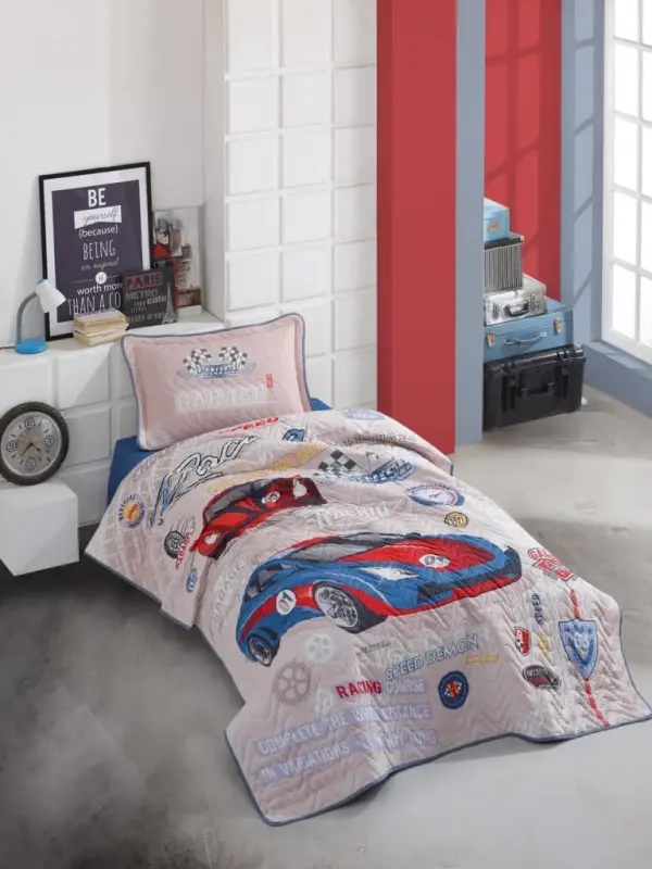 Clasy Single Bed Cover Garage - NEVRESIMDUNYASI