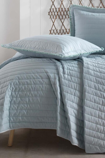 Clasy Single Bedspread Pedra v4 Turquoise - 6