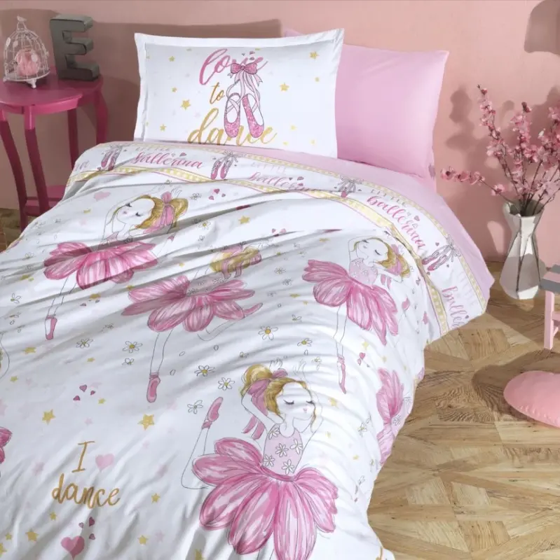 Clasy Yakkalik Yoshlar Ranfors Nevresim Jildi Ballerina - 2