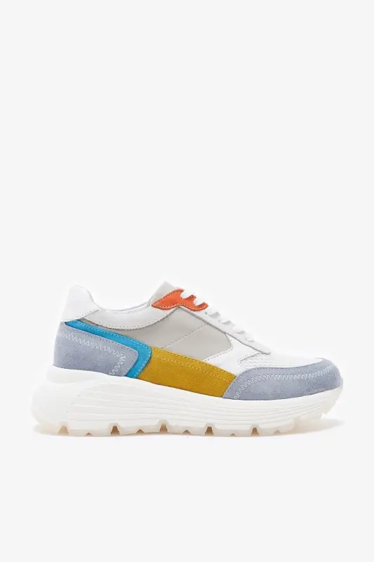 Clay Genuine Leather Women's Sneakers - LOUIS CARDY