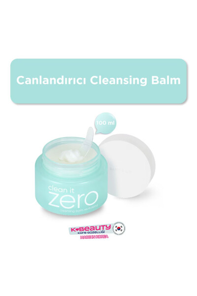 Clean It Zero Canlandırıcı Cleansing Balm Yağ Bazlı Temizleyici 100 ml - BANILA CO