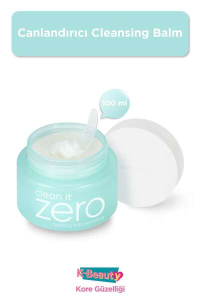 Clean It Zero Canlandırıcı Cleansing Balm Yağ Bazlı Temizleyici 100 ml - 1