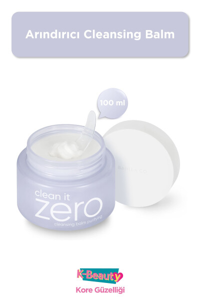 Clean It Zero Purifying Cleansing Balm Oil-Based Cleanser 100 Ml - 1