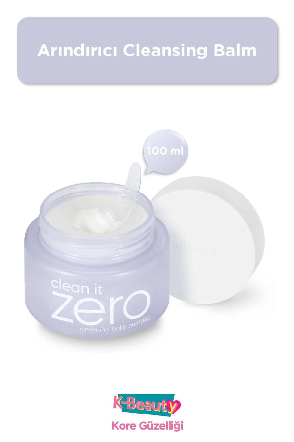 Clean It Zero Purifying Cleansing Balm Oil-Based Cleanser 100 Ml - 2