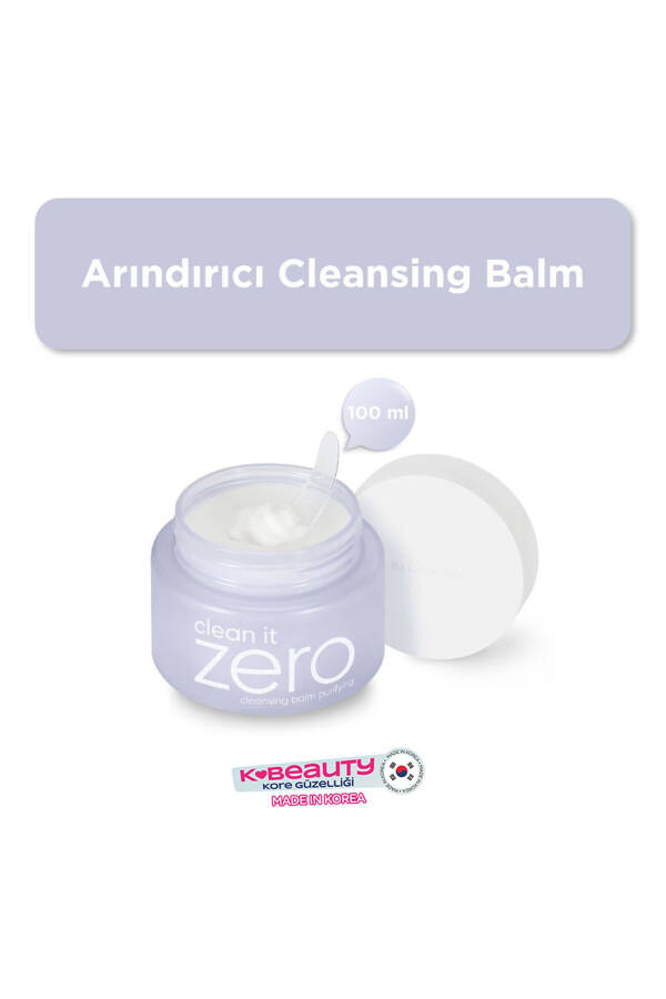 Clean It Zero Purifying Cleansing Balm Oil-Based Cleanser 100 Ml - 1