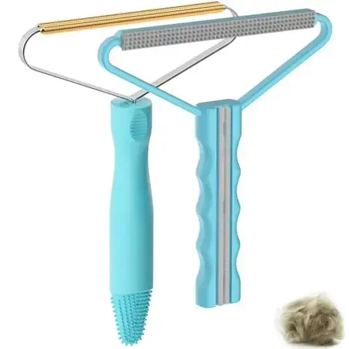 Cleaner Pro Fabric Shaver - Pet Hair Remover for Rugs, Couch, Carpet & Pet Towers (2pack) - SOCCSO