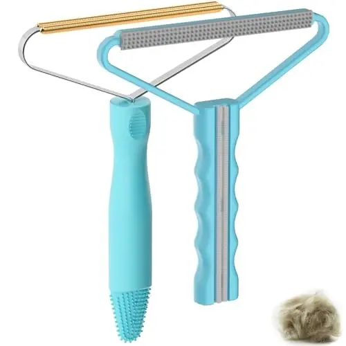 Cleaner Pro Fabric Shaver - Pet Hair Remover for Rugs, Couch, Carpet & Pet Towers (2pack) - 1