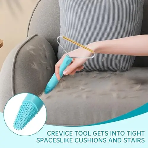 Cleaner Pro Fabric Shaver - Pet Hair Remover for Rugs, Couch, Carpet & Pet Towers (2pack) - 2