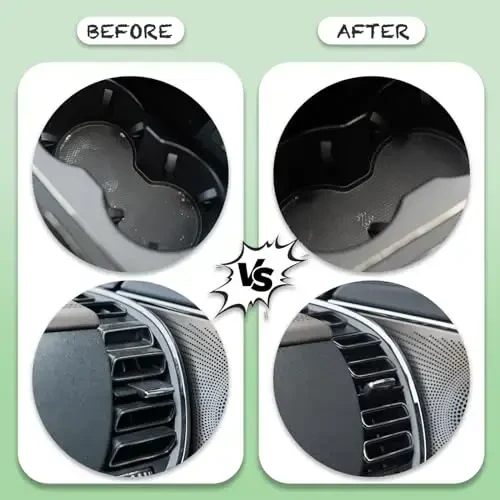 Cleaning Gel for Car Cleaner Cleaning Kit Automotive Air Vent Dust Cleaning Slime for Auto Cleaning Putty Universal Dust Car Accessories Car Interior Cleaner Keyboard Cleaning Laptop Black - 4