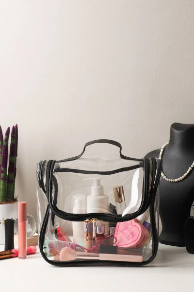 Clear Large Travel Makeup Bag - SEBURAM COLLECTION (1)