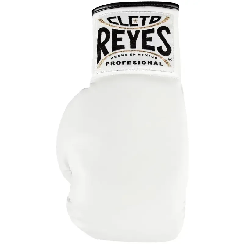 Cleto Reyes Synthetic leather Boxing Gloves, White, 16 oz-WHITE - 1