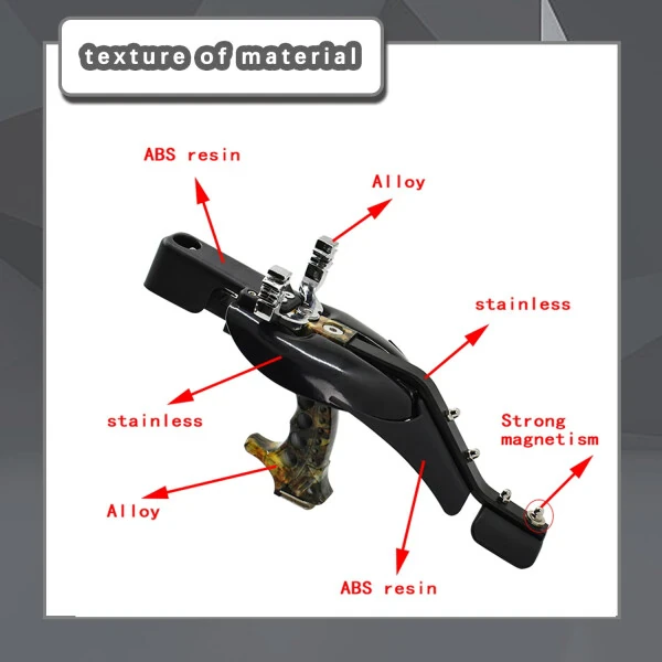 Clianle Adult Hunting Shooting Slingshot with Fishing Reel for Fish Shooting Slingshot - 11