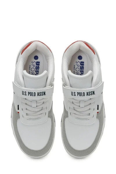 CLINE JR 4FX White Boys Sneaker - 4