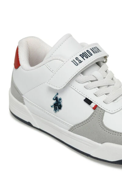CLINE JR 4FX White Boys Sneaker - 7
