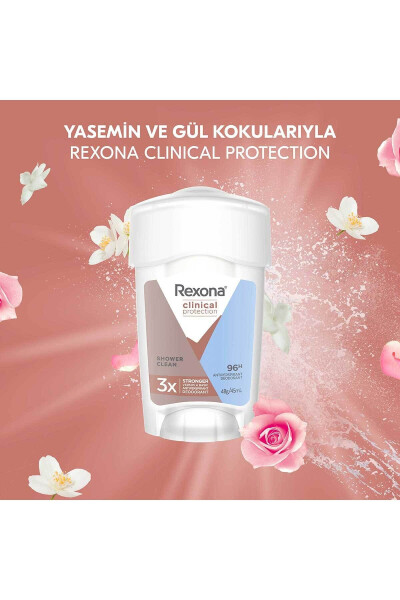 Clinical Protection Ayollar uchun Stick Deodoranti Shower Clean 45 ml - 22