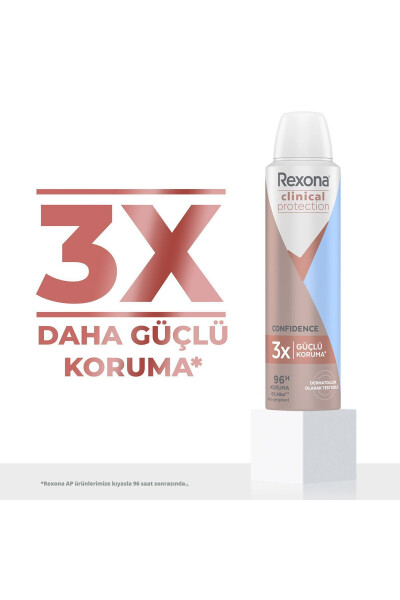 Clinical Protection Kadın Sprey Deodorant Confidence 96 Saat Koruma 150 Ml X2 - 17