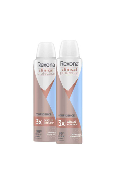 Clinical Protection Kadın Sprey Deodorant Confidence 96 Saat Koruma 150 Ml X2 - 9