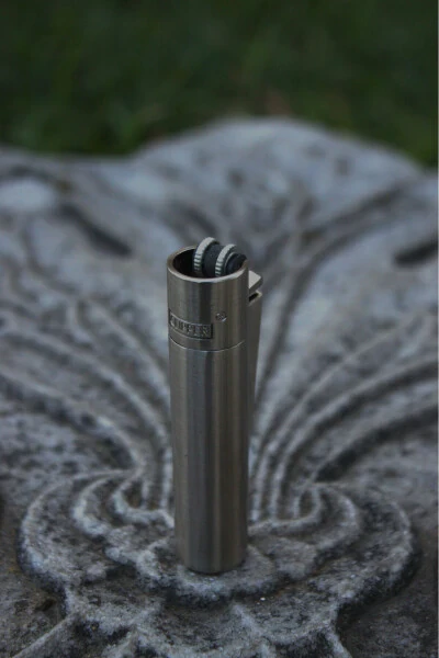 Clipper Customizable Original Metal Flint Lighter - WORKER