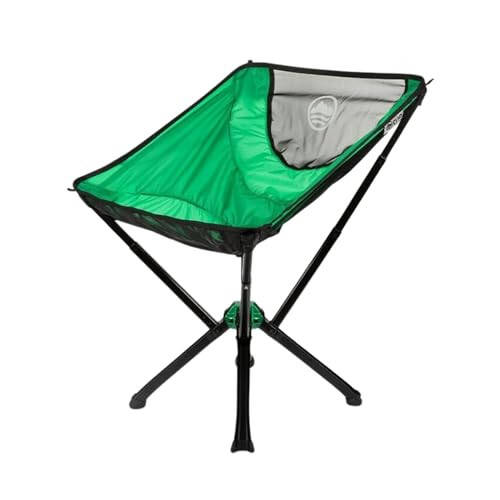 CLIQ Portable Chair - Lightweight Folding Chair for Camping - Supports 300 Lbs - Perfect for Outdoor Adventures - Moss Chair - 5