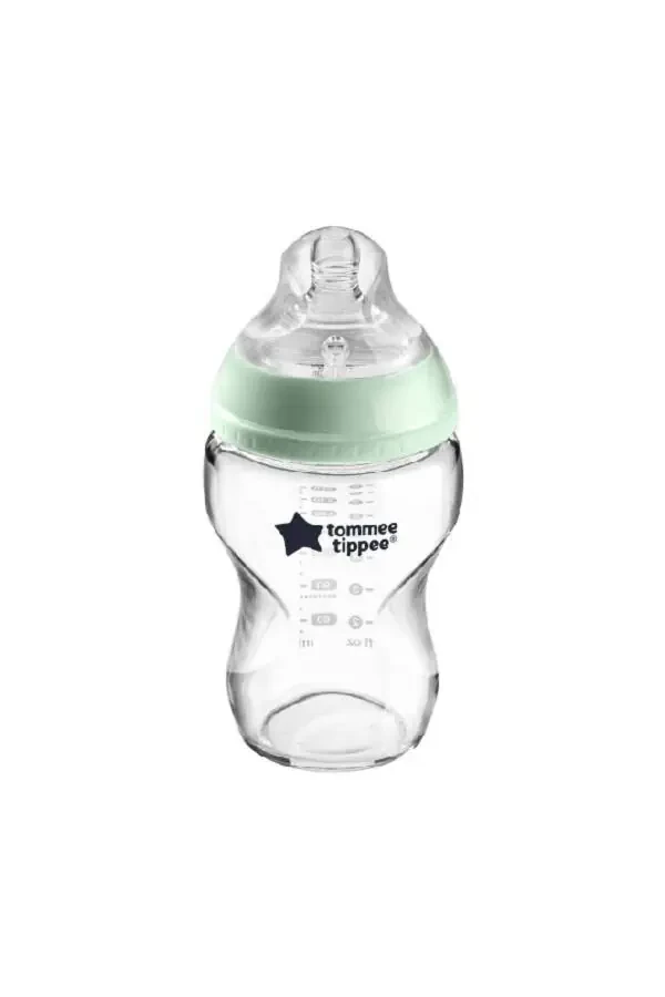 Closer To Nature Cam Biberon Şeffaf Yeşil 250 ml - 2