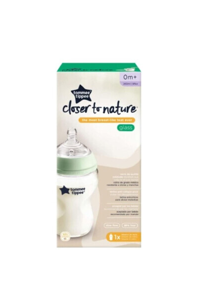Closer To Nature Clear Green Glass Bottle 250 ml - 3