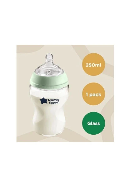 Closer To Nature Clear Green Glass Bottle 250 ml - 4