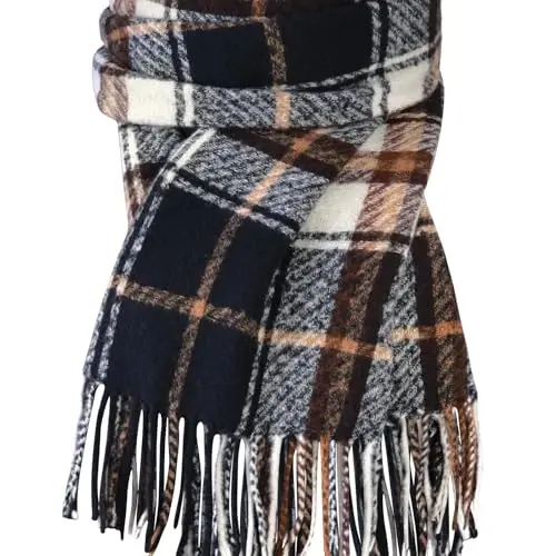 Clothirily Womens Winter Scarf, Fashion CasModazoneere Feel Plaid Scarfs for Women, PasModazoneina Shawls and Wraps, Long Blanket Scarf 