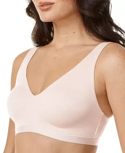 Cloud 9® Super Soft, Smooth Invisible Look Wireless Lightly Lined Comfort Bra RM1041A - Rosewater - WARNER'S (1)