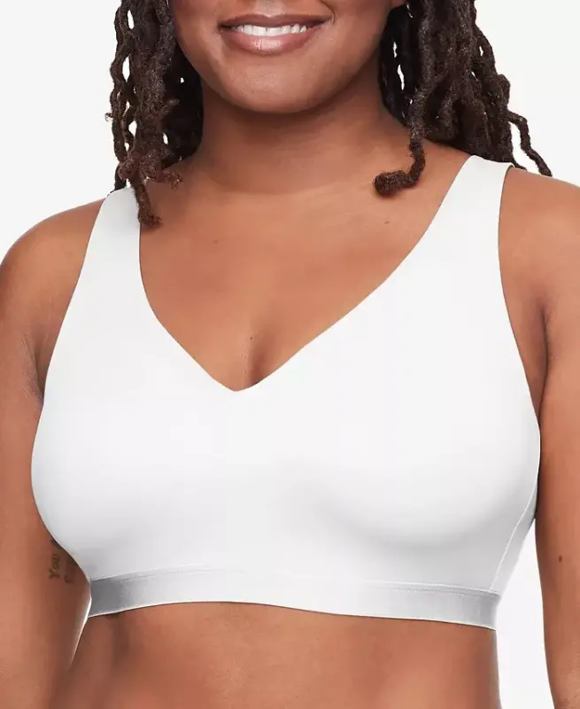 Cloud 9® Super Soft, Smooth Invisible Look Wireless Lightly Lined Comfort Bra RM1041A - White - 1